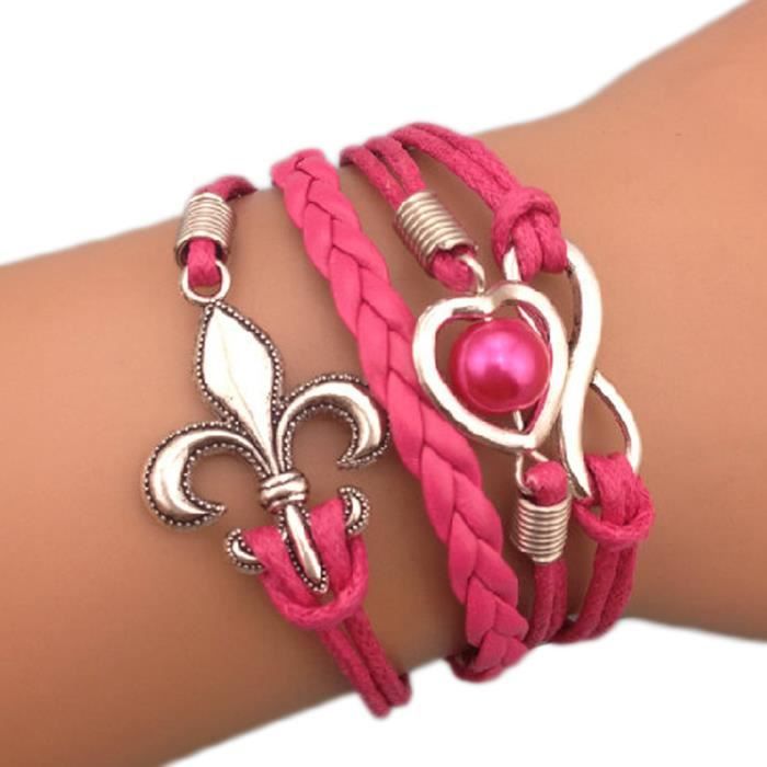 Un argent sterling infinity charme avec fleur motif plaqué or rose 16 mm Un argent sterling infinity charme avec fleur motif plaqué or rose 16 mm