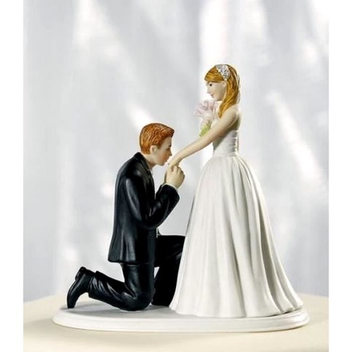 Figurine Cendrillon Baise Main Decoration Gateau Mariage Cdiscount Maison