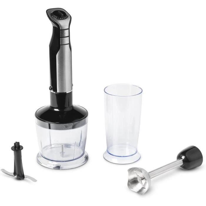 Mixeur plongeant lectrique avec fouet en acier inoxydable verre doseur
