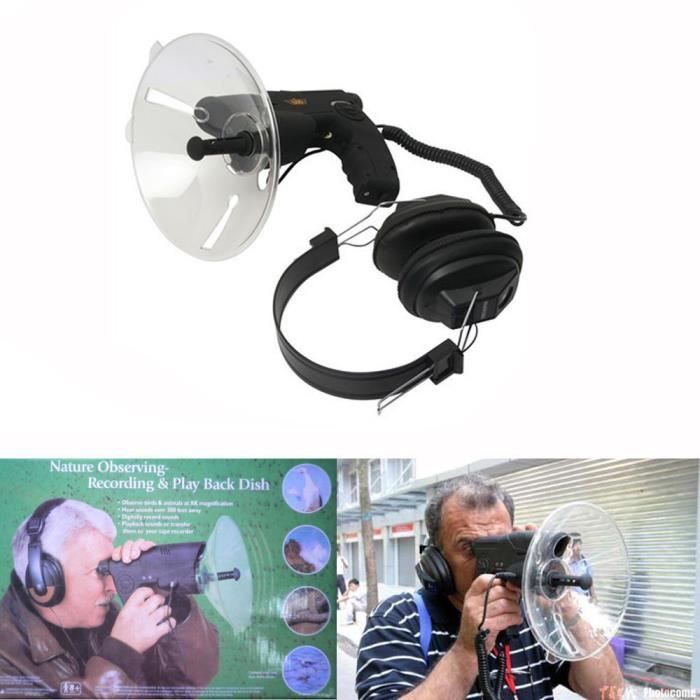 Extreme son amplificateur oreille écoute Bionic appareil Nature Observer fiche