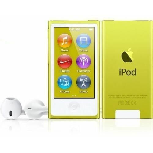 NEW APPLE iPod Nano 16Go Yellow