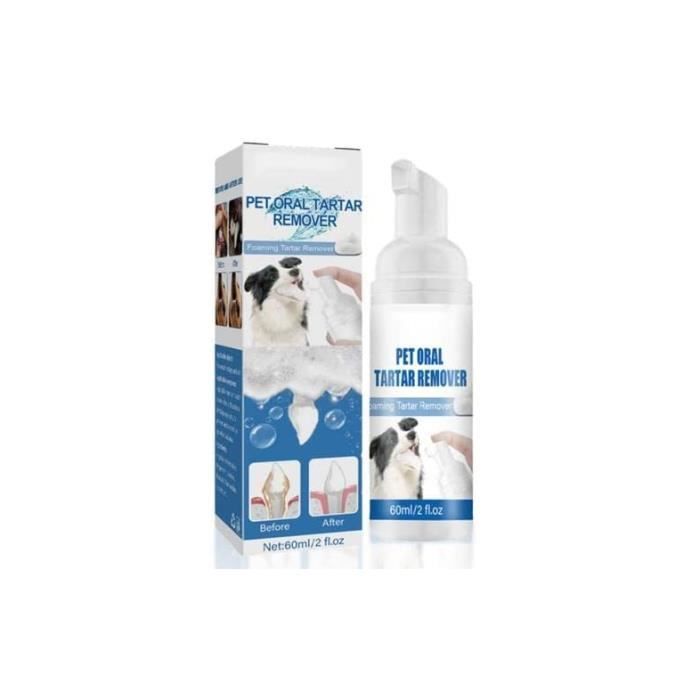 Spray Anti-tartre pour Nettoyage des Dents de Chien - Clean Pet Breath - 60ml
