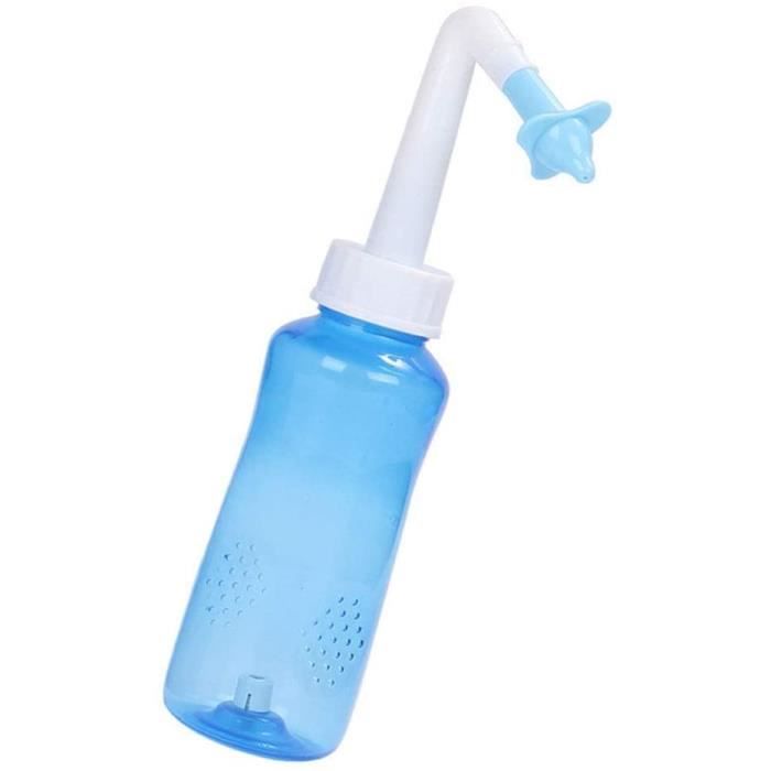 ZTGHS 600ML Électrique Neti Pot Irrigation Nasale Rinçage Nasal, Système  De Lavage du Nez Sinusite avec Quatre Becs pour Enfants Adultes