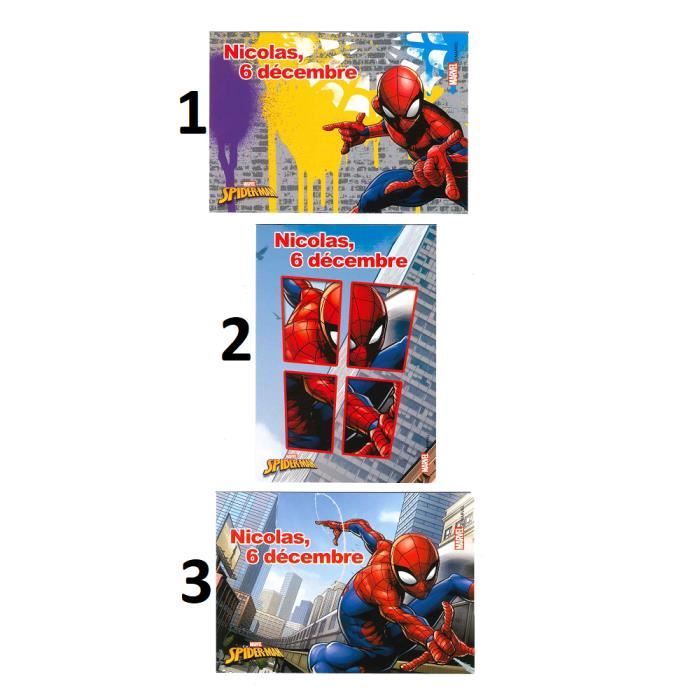 Carte Postale Saint Nicolas Marvel Spider Man Modele 2 741 Cdiscount Beaux Arts Et Loisirs Creatifs