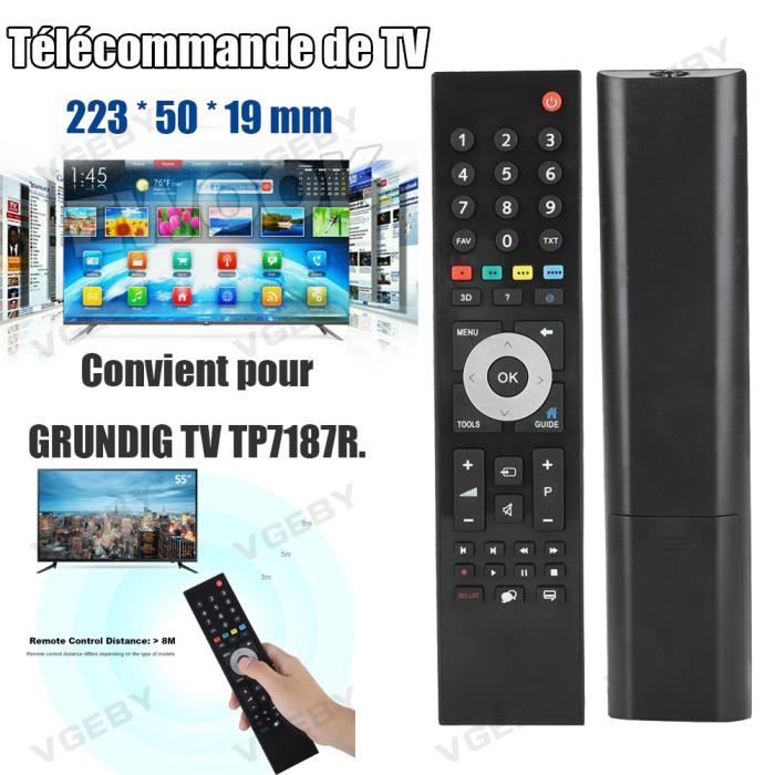 Télécommande TV service de remplacement Smart TV Télécommande Pour GRUNDIG TV TP7187R