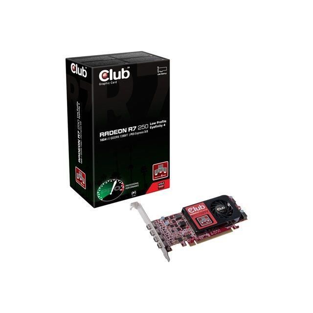 Club 3D Radeon R7 250 Eyefinity 4 - Carte graph… - Cdiscount Informatique