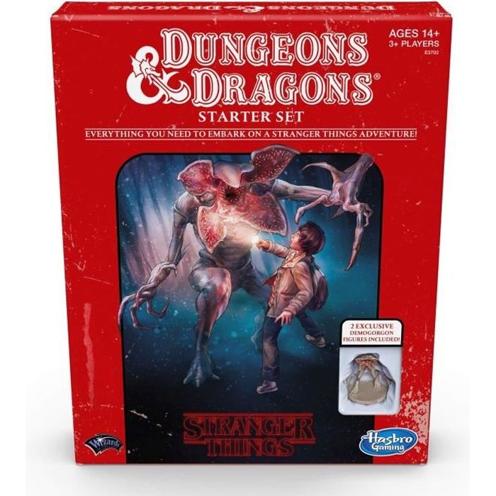 Donjons et Dragons Stranger Things - Jeu de societe - Pack pour débutants -  Jeu de rôle - Cdiscount Jeux - Jouets