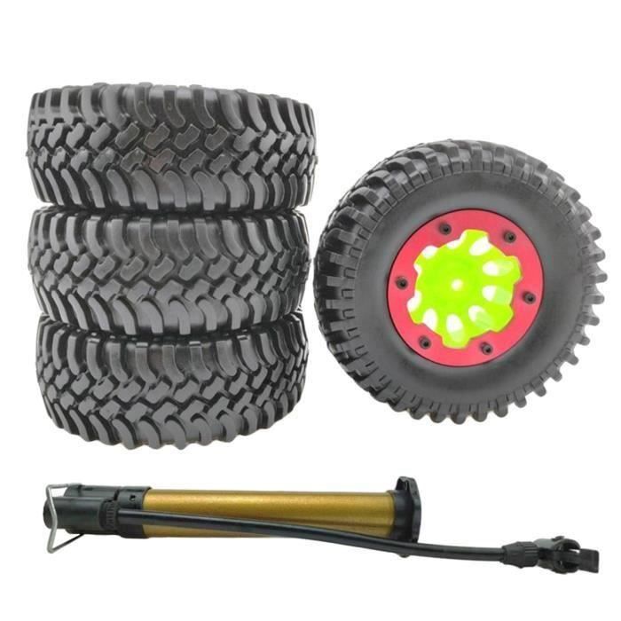 Pneus 1/10 Buggy Truck Pneus Caoutchouc 1,9/2,2 Pouces 107/137 Mm Pour Axial SCX10 TRX-4 – Grip Extrême Pour Votre RC 1/10