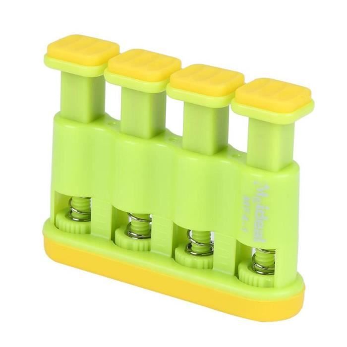 Entraîneur De Main Et Doigts En Silicone Noir - Développe Force De Préhension, Muscles Main, Pour Sportifs/musiciens