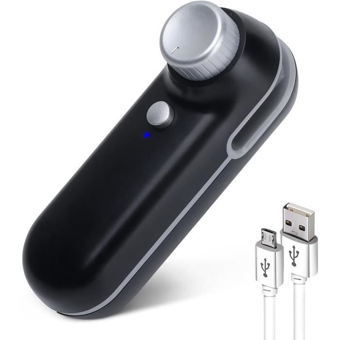 Mini Scelleuse De Sacs, Scelleuse Thermique 2 En 1 Rechargeable Par USB Avec Cutter, Scelleuse Portable Pour Sacs Alimentaires En - Bricolage