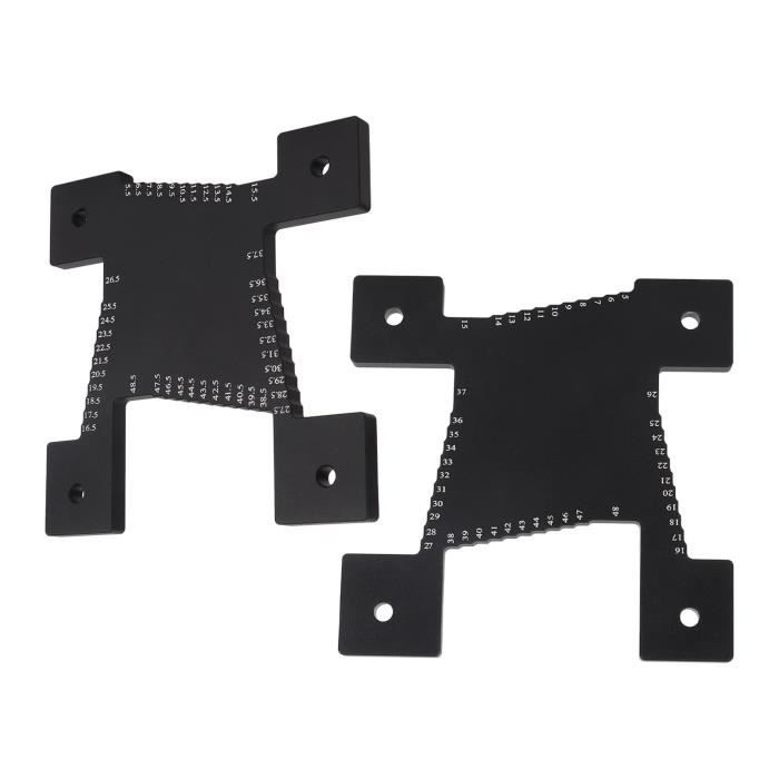 Entretoise De Jauge 20 Mm Pour Câblage - Noir - Plastique - Carzdeluxe