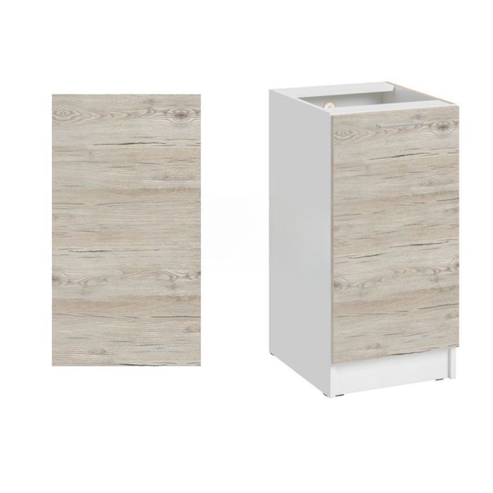 Panneau de finition pour meuble bas Eco Noyer Blanchi - Cuisineandcie Panneau de finition pour meuble bas Eco Noyer Blanchi - Cuisineandcie
