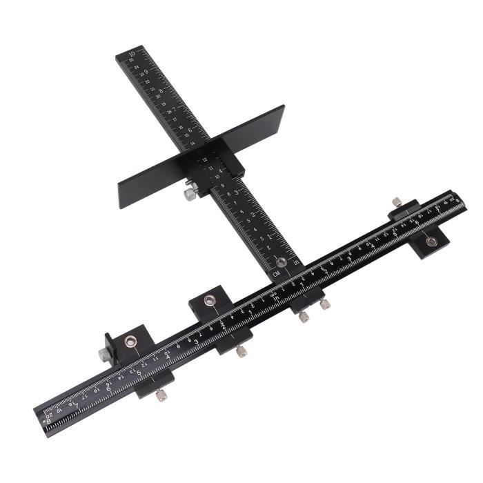 Support De Fraisage Pour Défonceuse – Gabarit Aluminium 53,3 Cm – Quincaillerie D'armoire