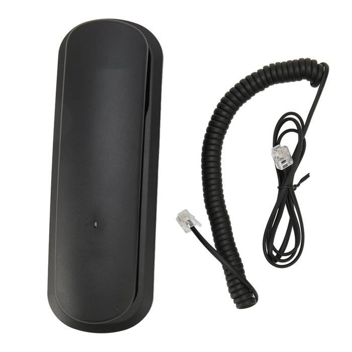 Téléphone Mobile Vintage Alcatel OT-E801 – Noir – Fabriqué En France – Sans Contrat