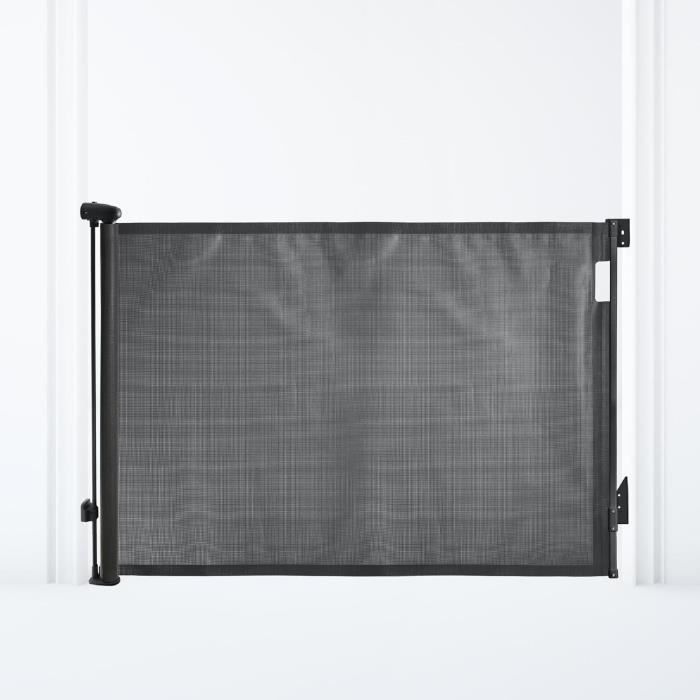 Extra haute barrière de sécurité rétractable DREAMBABY 60 à 140 cm H90 cm