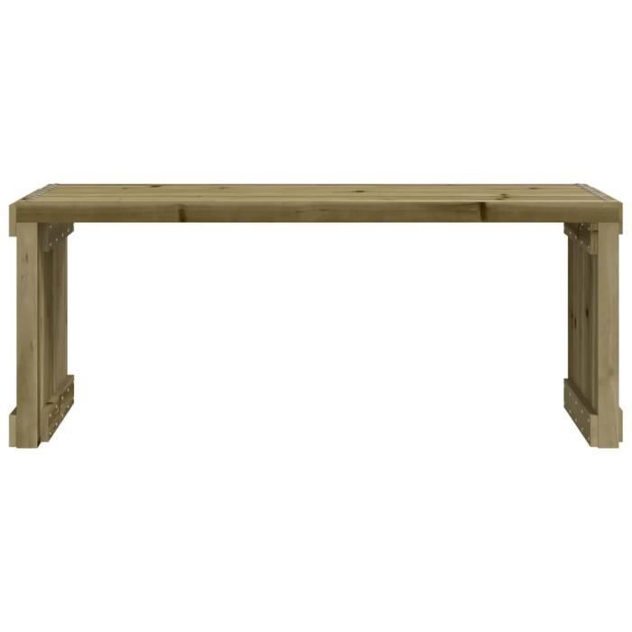 vidaXL Panca Giardino Estensibile Bianca 212,5x40,5x45cm Massello Pino