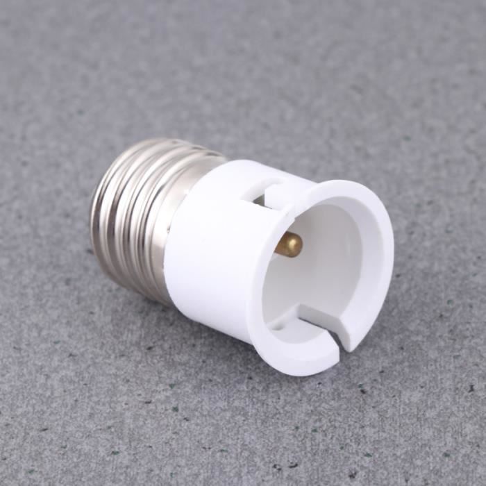 3 pcs E27 à B22 Ampoule Base Adapteure Vis Lampe Titulaire Produit de convertis Lumière douille electricite - domotique
