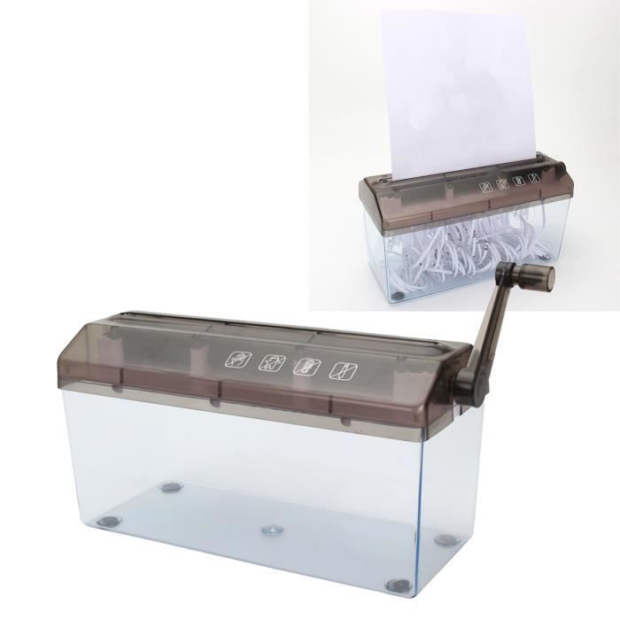 Déchiqueteuse Destructeur Broyeur Papier Documents Coupe Machine -  Cdiscount Beaux-Arts et Loisirs créatifs