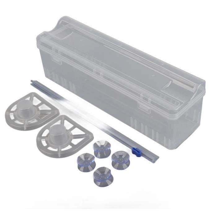 Distributeur De Fil étirable Et Coupe-papier En Plastique Rechargeable