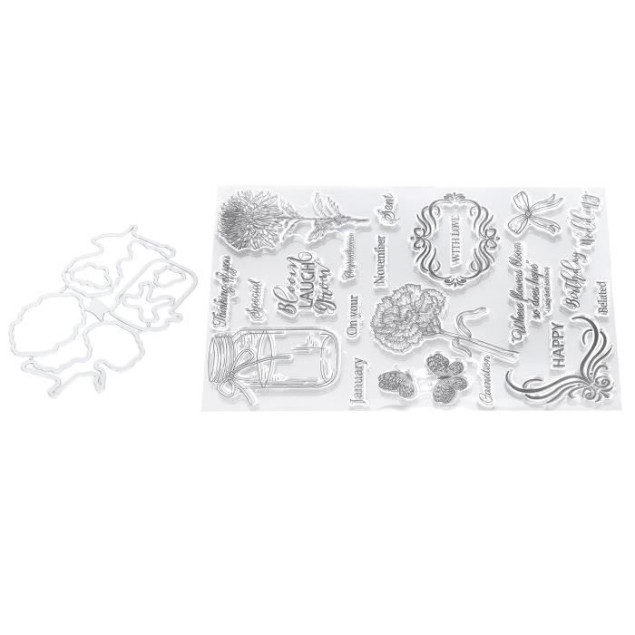 Tampon Transparent Hérisson En Silicone - Pour Scrapbooking, Cartes DIY, Décoration D'album | Lot 1 Feuille 11x16 Cm