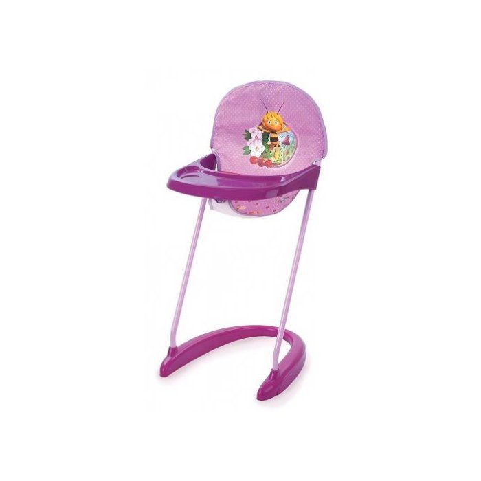 Chaise Haute Maya l Abeille Pour Poupee - Hauteur de l Assise : 35 cm - Pour Poupons Jusqu A 42 Cm - Accessoire - Mobilier Chaise Haute Maya l Abeille Pour Poupee - Hauteur de l Assise : 35 cm - Pour Poupons Jusqu A 42 Cm - Accessoire - Mobilier