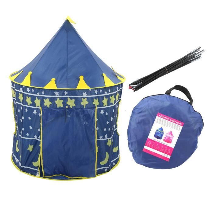 Tente de Château Jeu D'activité Enfants 1.4m Princesse et Prince Tente Tente de Château Jeu D'activité Enfants 1.4m Princesse et Prince Tente