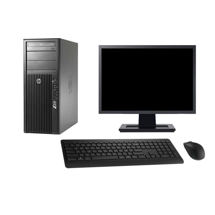 PC Tour HP WorkStation Z210 Ecran 27 Intel G630 RAM 8Go SSD 2To Windows 10 Wifi Reconditionné - Hewlett-Packard reconditionné disponible sur Cdiscount Seconde Vie