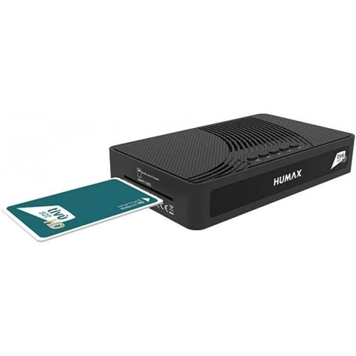 Récepteur Satellite Humax Tivumax LT HD-3800S2 Full HD Avec Carte TIVUSAT HD - Décodeur DVB-S2