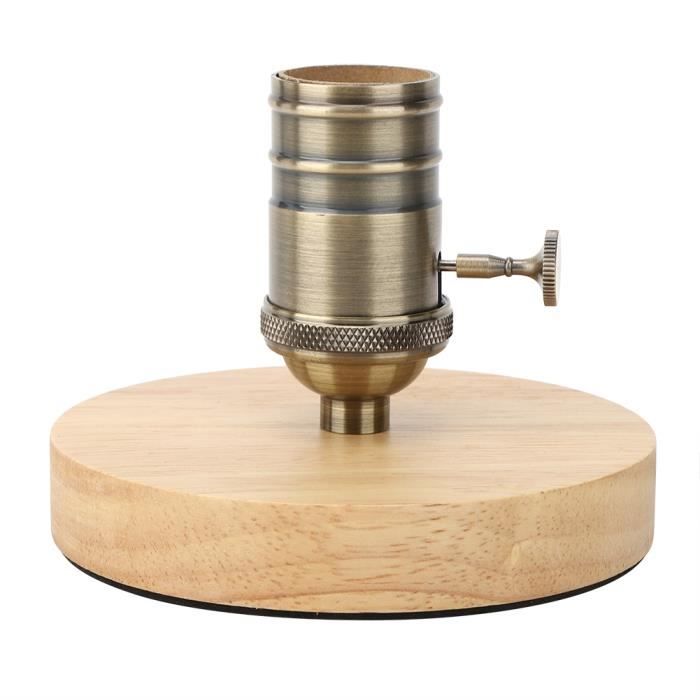 Douille De Lampe E27 Vintage En Aluminium Avec Interrupteur à Glissière - Style Rétro Industriel, Pour éclairage Suspendu
