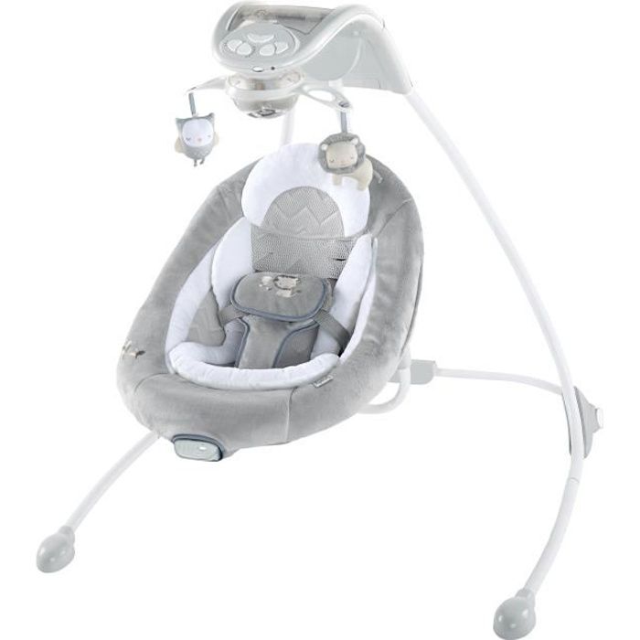 Balancelle bébé électrique - INGENUITY - DreamComfort - Braden -  Balancement dans 3 directions