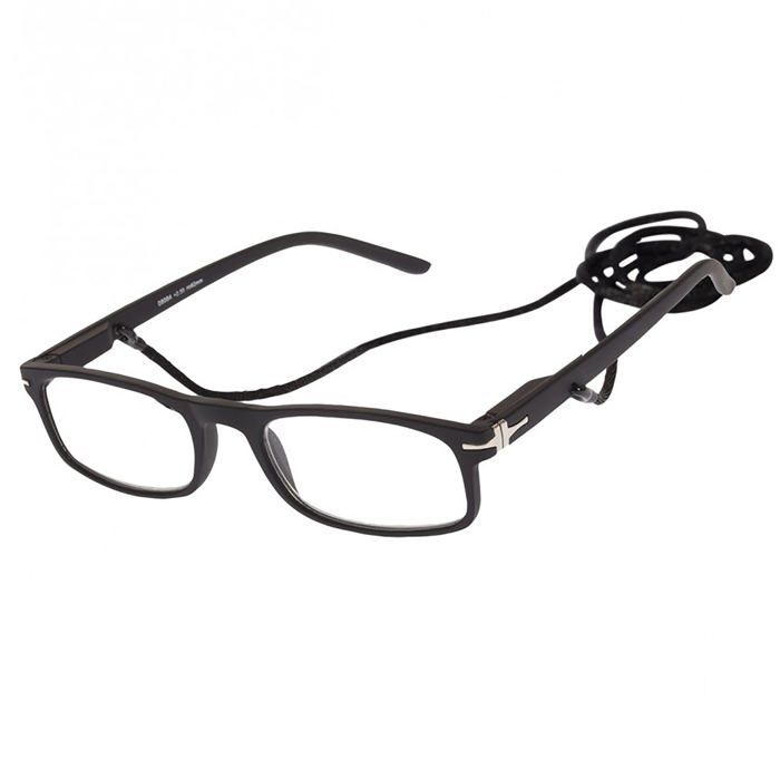 Isotoner Loupes de lecture fines branches flexibles noir +2.00 Noir