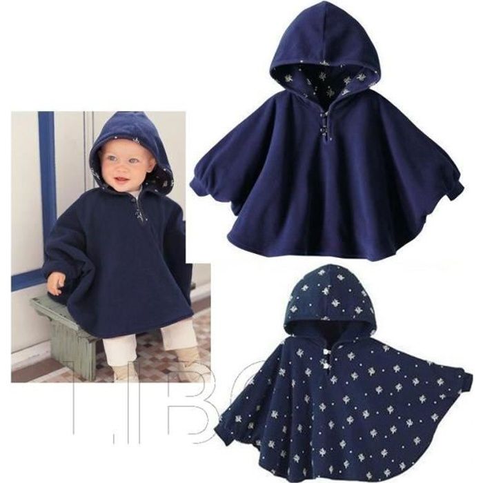 manteau cape enfant