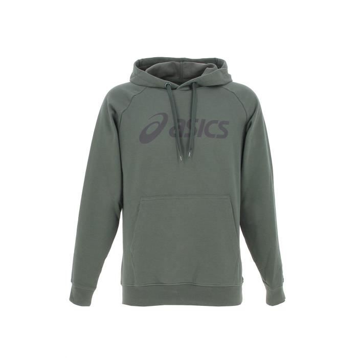 Sweat capuche hooded Big asics oth hoodie Asics Vert Cdiscount