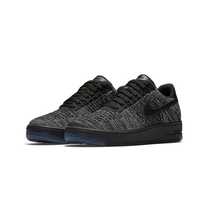 Basket Nike AF1 Flyknit Low 820256 007 Gris. Gris - Cdiscount Chaussures