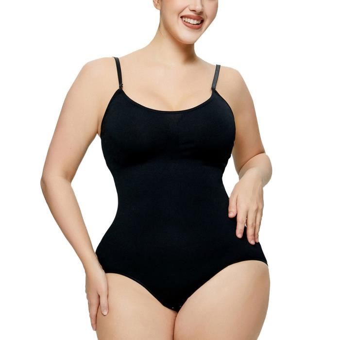 Maillot De Bain Une Pièce Femme Vintage - Dos Nu, Bretelles Réglables, Contrôle Du Ventre - Col Rond - Plage, Piscine