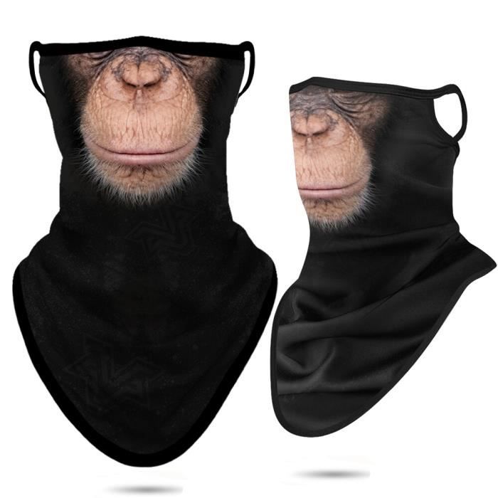 Cache Cou Tubulaire d'hiver Multi-Usage Unisexe Cache-Col Écharpe Foulard Bandeau ​Protection UV Élastique Tour de Cou Bandana Cagoule pour Cyclisme Pêche Randonnée et Ski (Bleu), Bleu, Taille unique