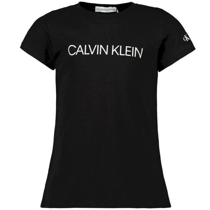 Calvin Klein Fille t-shirts-manches-courtes