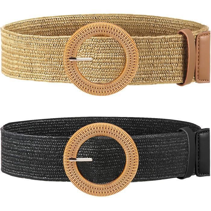 2 Pièces Ceinture D'extension De Taille Élastique, Boucle D