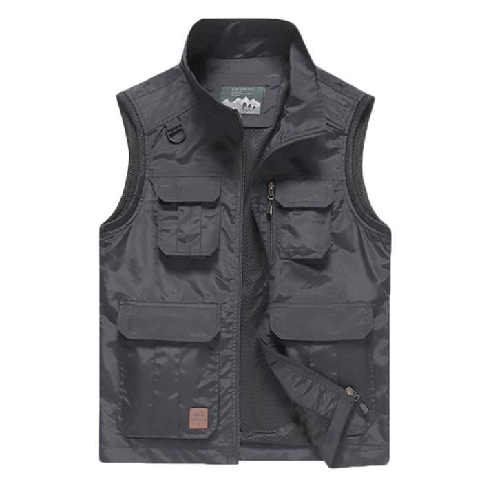 Gilet photo de voyage exteur pour hommes Multi Madagascar Gilet photo de voyage exteur pour hommes Multi Madagascar