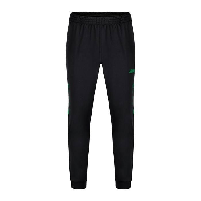 Pantalon de survêtement femme Jako polyester Challenge - noir/vert Pantalon de survêtement femme Jako polyester Challenge - noir/vert