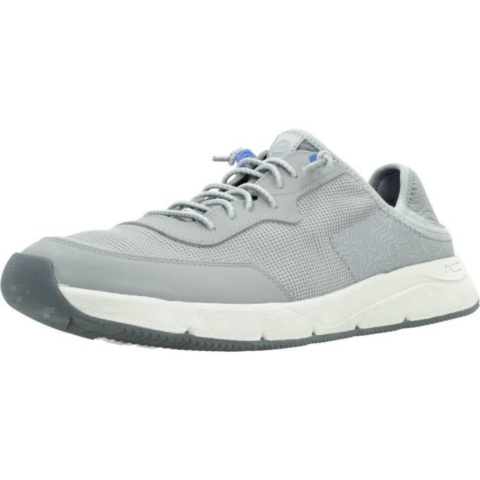 Clarks Chaussure Clarks Modèle Davis Low - Coleur Gris