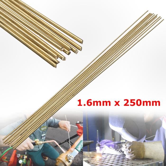 DMiotech Lot De 2 Tiges Laiton Solides 3 Mm X 300 Mm - Barre Ronde Laiton Pour Modélisme, Bricolage Et Artisanat