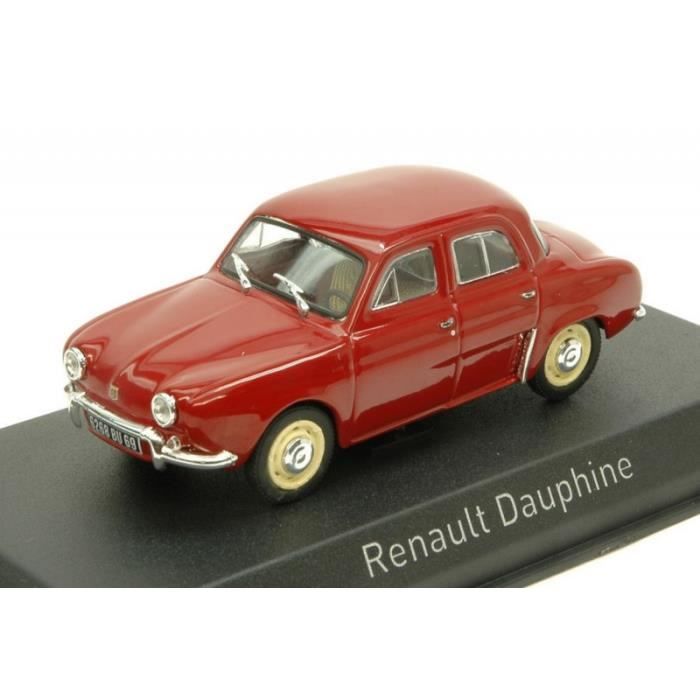 NOREV NV513077 RENAULT DAUPHINE 1963 MONTIJO RED 143 maquette DIE CAST