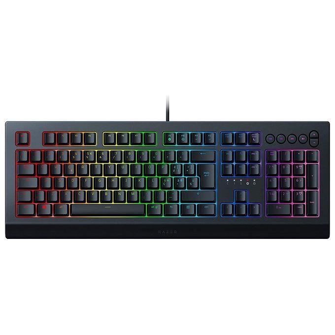 Razer Cynosa V2 Clavier de Jeu à Membrane Tastière avec Touches Soft Spring Loaded Touches multimédias Gestion des câbles programmable éclairage RVB Disposition Informatique - vue 2