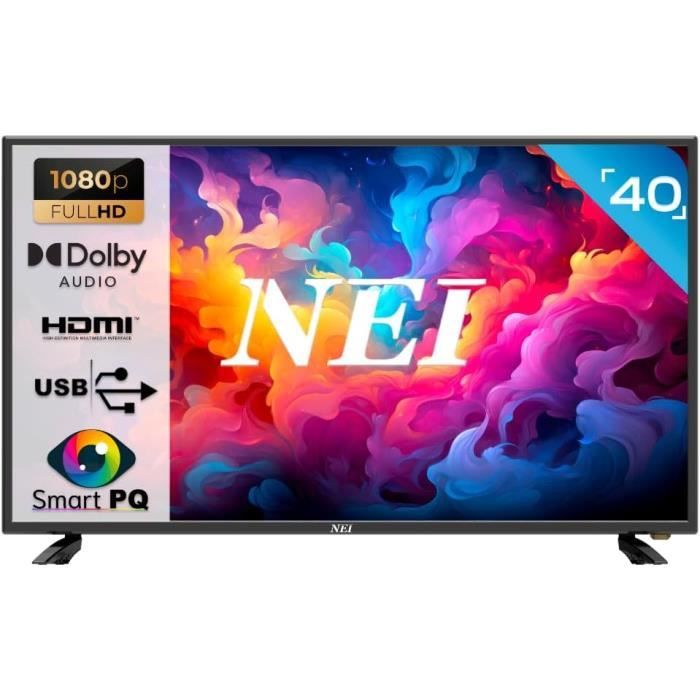 RCA 40 Pouces Télévision ( 101 cm) LED Full HD Triple Tuner (DVB-T/T2/C