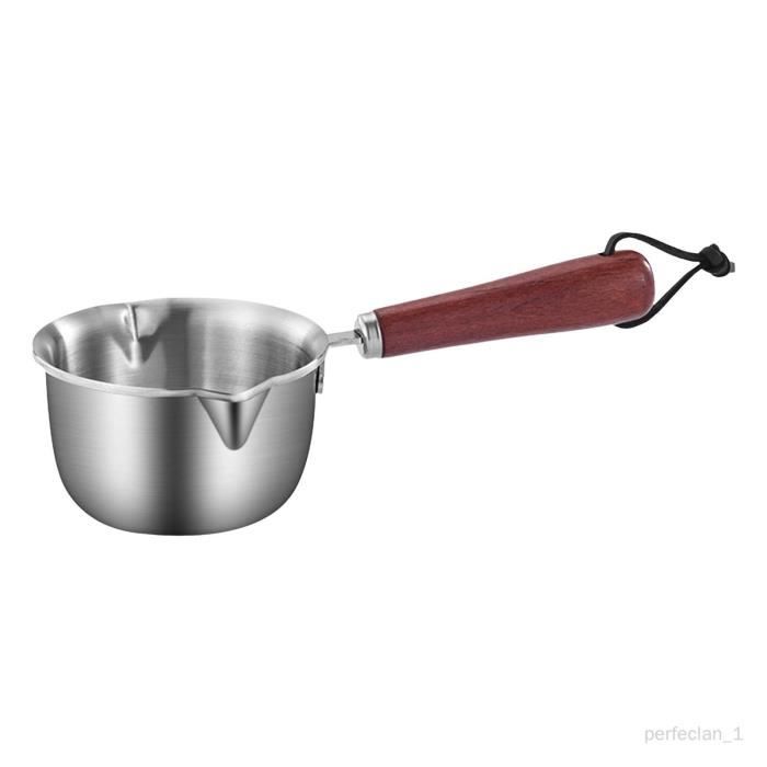 Perfk Casserole à Lait 10 Cm - Petit Chaudron Induction - Pour Lait, Beurre, Nouilles - Bleu