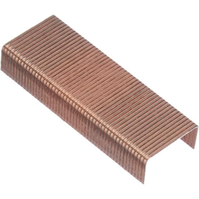 Lot 1000 Agrafes U Robustes 12 Mm Argentées – Agrafes Standard Pour Agrafeuse Manuelle & Pneumatique