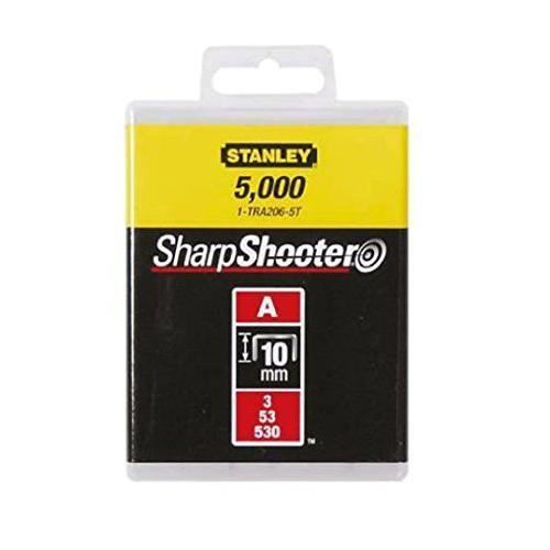 Stanley Agrafe 10 mm Type A Boîte 5000 pièces - 1-TRA206-5T