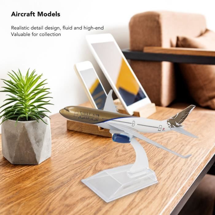 Lot De 3 Supports Pour Maquette Avion – Plastique Gris – 9,2x7,9x4,9 Cm – Stabilisation Et Présentation