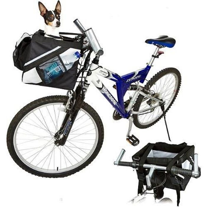 Comparer les prix de Panier avant de vélo pour petits chien chat,Transporteur animaux de compagnie vélo guidon sac de transport Voyage